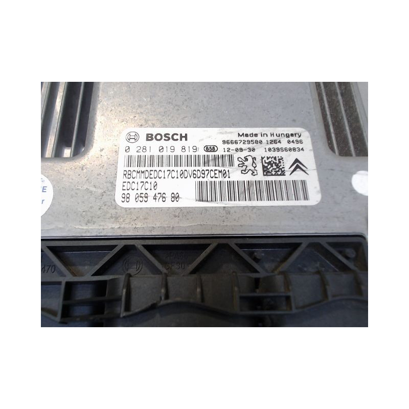 CALCULATEUR MOTEUR CITROEN DS3 2009-