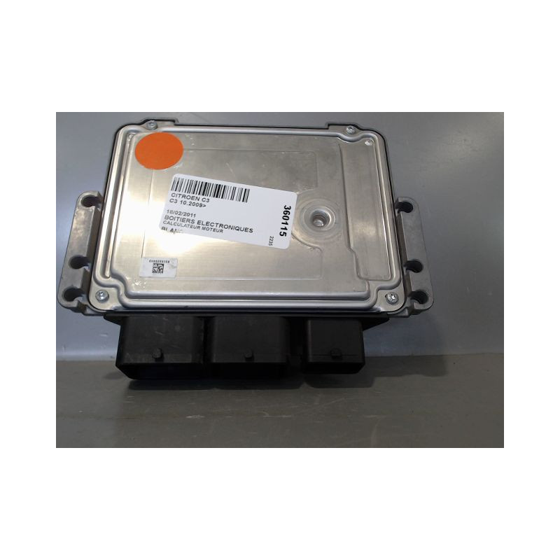 CALCULATEUR MOTEUR CITROEN C3 2009-