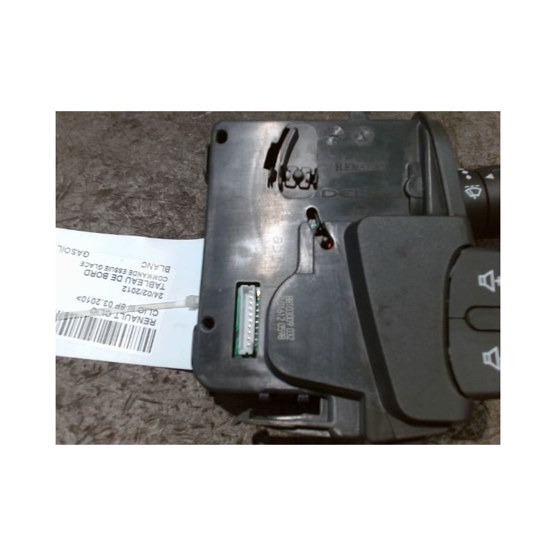 COMMANDE ESSUIE GLACE RENAULT CLIO III 2010-