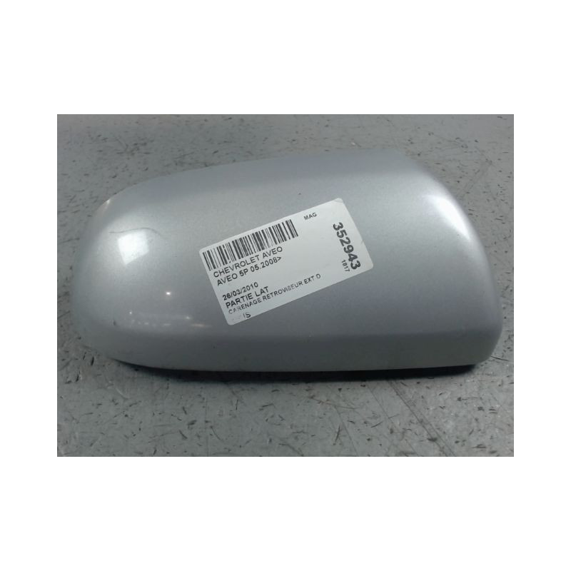 CARENAGE RETROVISEUR EXTERIEUR DROIT CHEVROLET AVEO 2008-