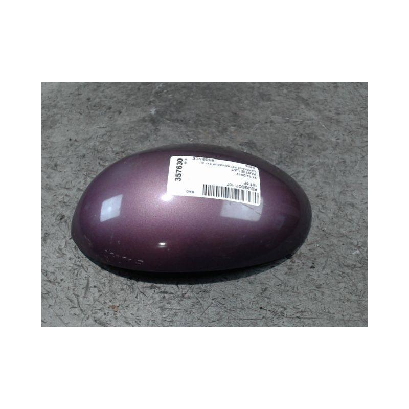 CARENAGE RETROVISEUR EXTERIEUR GAUCHE PEUGEOT 107 5P
