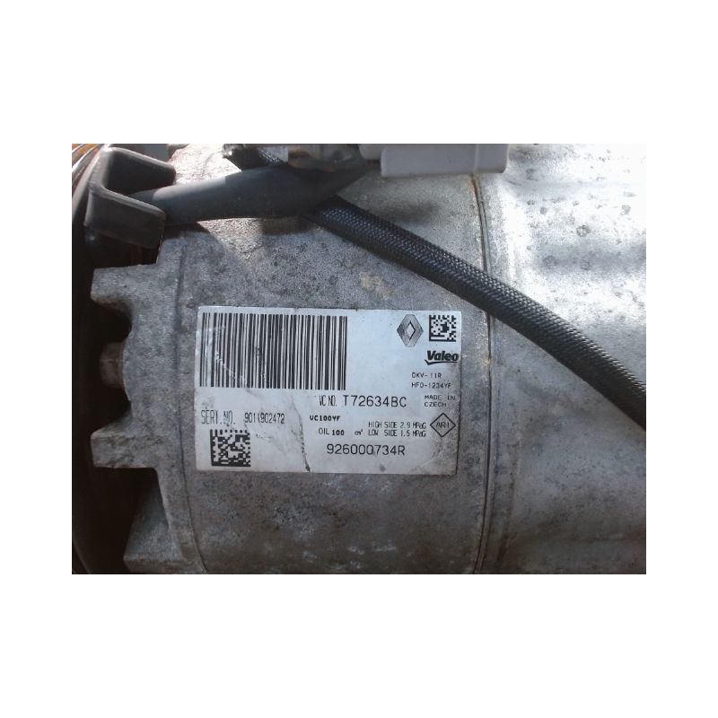 COMPRESSEUR AIR CONDITIONNE RENAULT CLIO