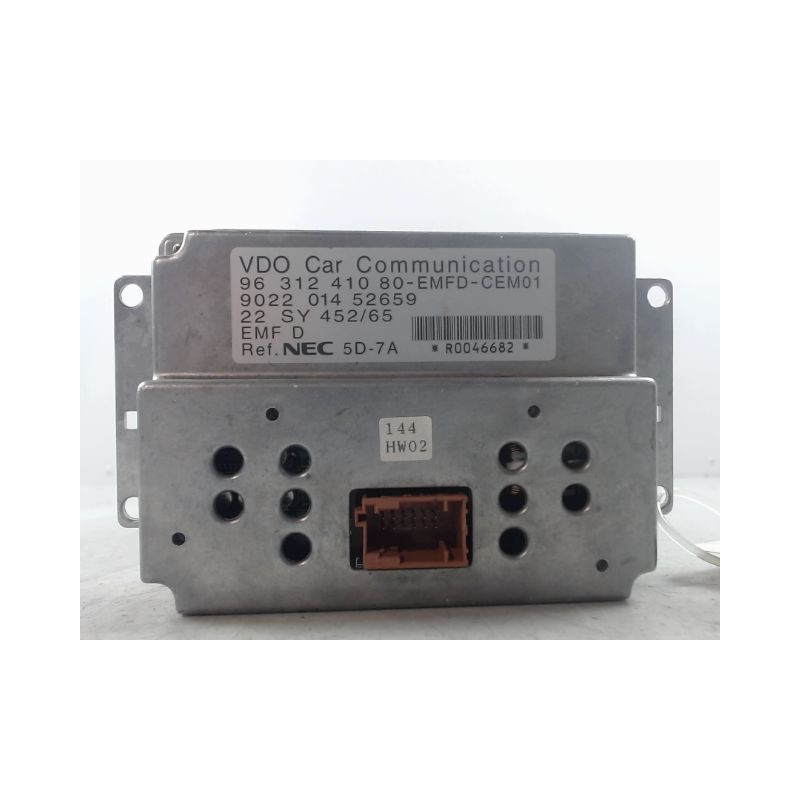 ECRAN GPS PEUGEOT 607 99-2004