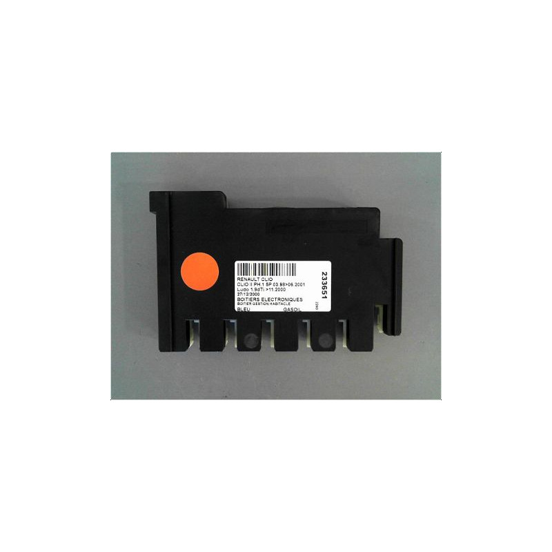 BOITIER GESTION HABITACLE RENAULT CLIO II PH.1 98-2001