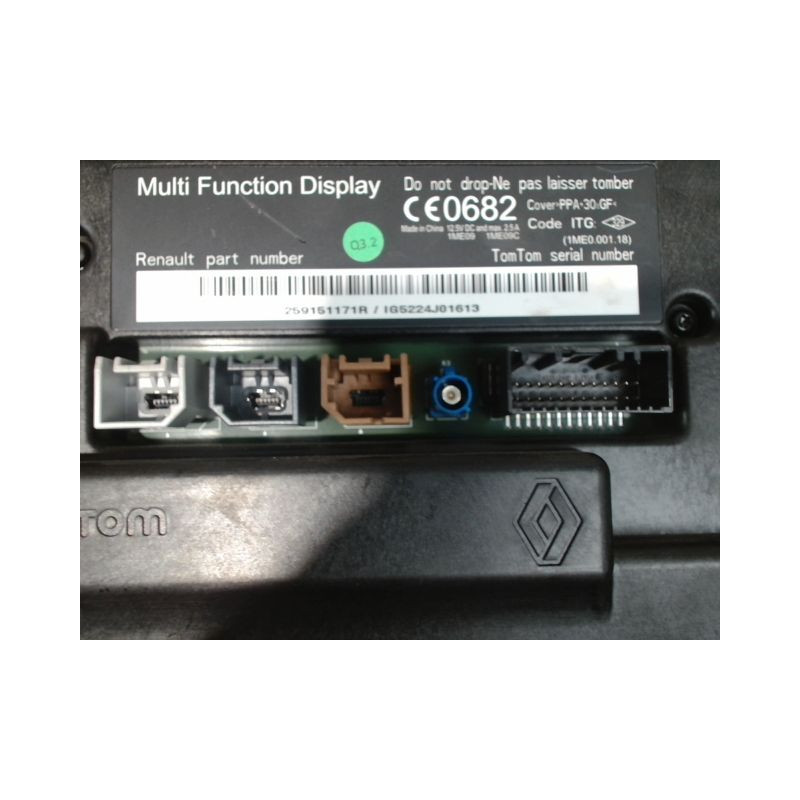 ECRAN GPS RENAULT MEGANE III 2008-