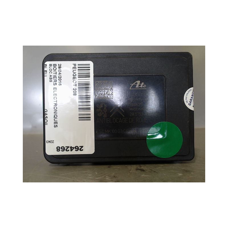 UNITE HYDRAULIQUE ABS PEUGEOT 208