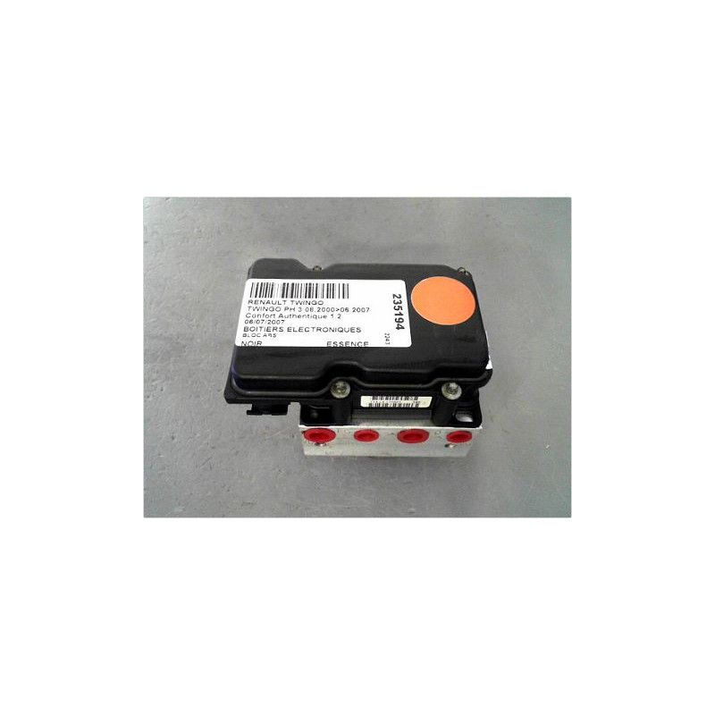 UNITE HYDRAULIQUE ABS RENAULT TWINGO PH.3 00-07