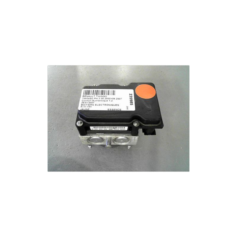 UNITE HYDRAULIQUE ABS RENAULT TWINGO PH.3 00-07