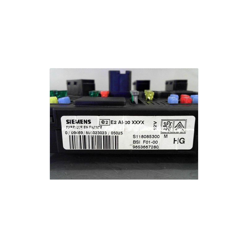 BOITIER GESTION HABITACLE PEUGEOT 1007 05-10