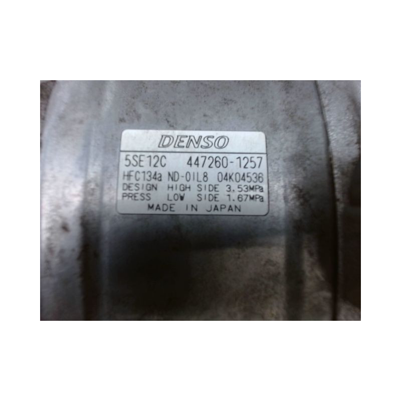 COMPRESSEUR AIR CONDITIONNE TOYOTA RAV4 2006