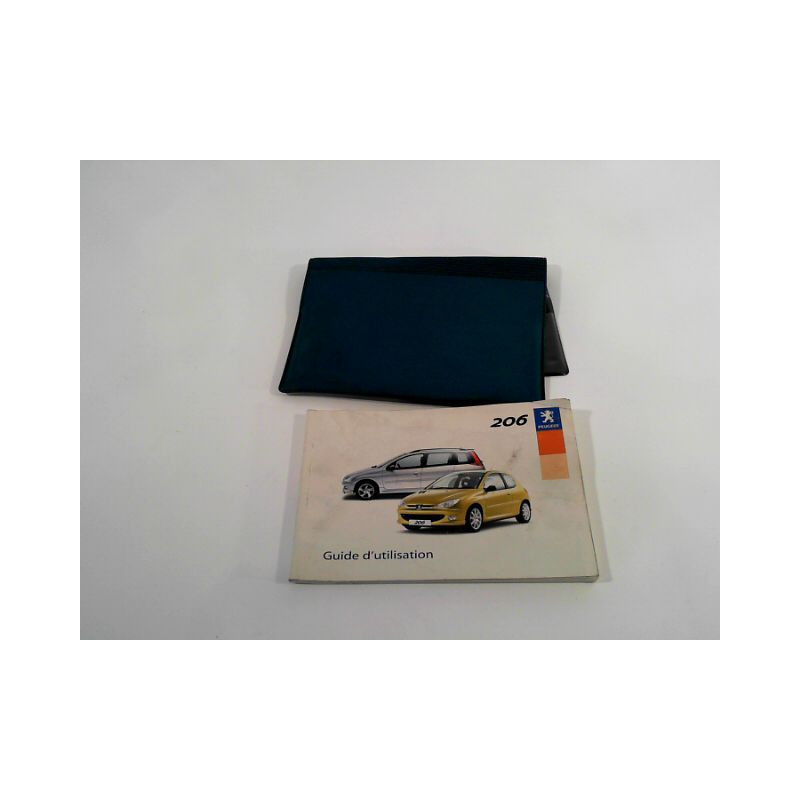 MANUEL UTILISATION PEUGEOT 206