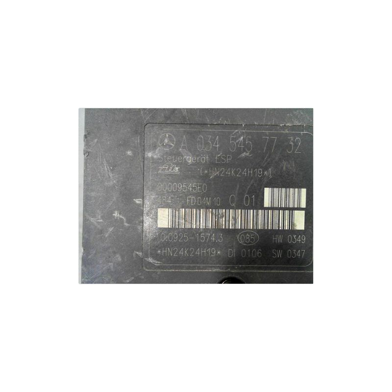 UNITE HYDRAULIQUE ABS MERCEDES CLASSE C 04-06
