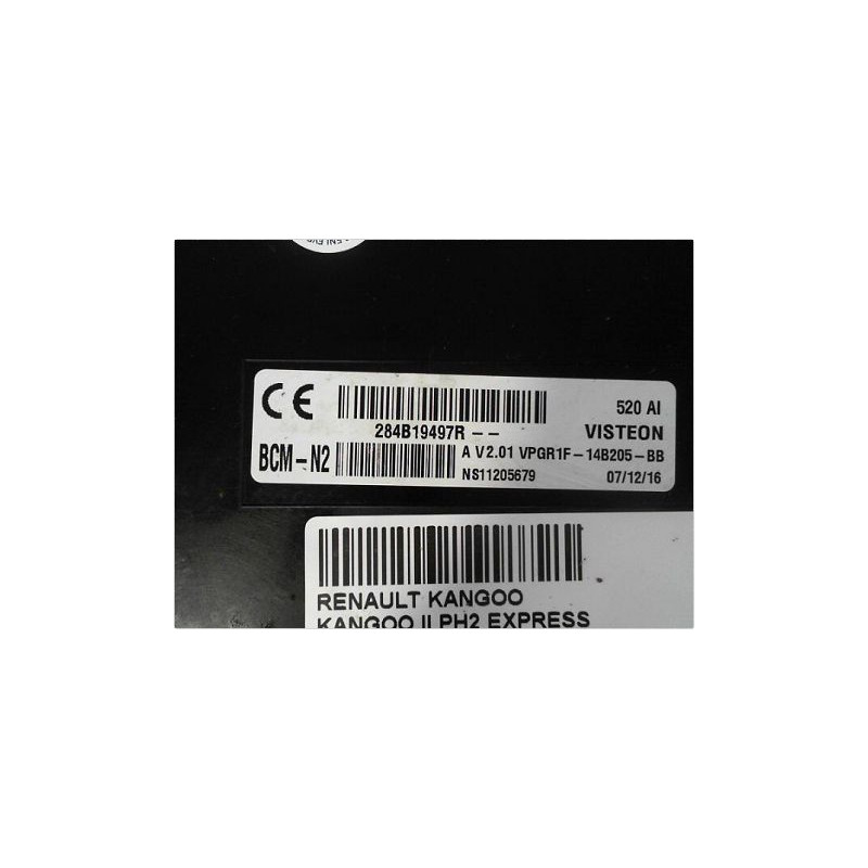 BOITIER GESTION HABITACLE RENAULT KANGOO II PH2 EXPRESS 13-19
