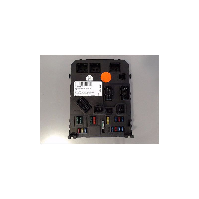 BOITIER GESTION HABITACLE CITROEN C3 PLURIEL 03-08