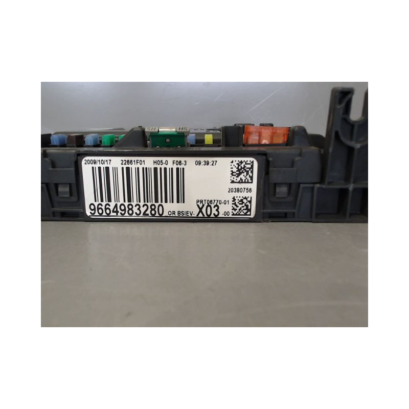 BOITIER GESTION HABITACLE CITROEN C2