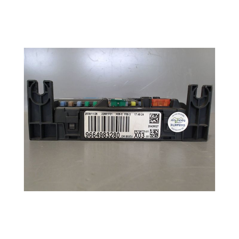 BOITIER GESTION HABITACLE CITROEN C3