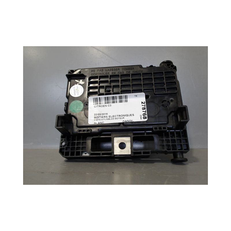 BOITE A FUSIBLES CITROEN C3