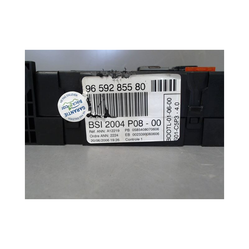 BOITIER GESTION HABITACLE CITROEN C4