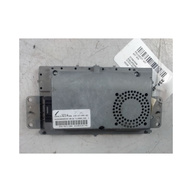 ECRAN GPS PEUGEOT 407 SW