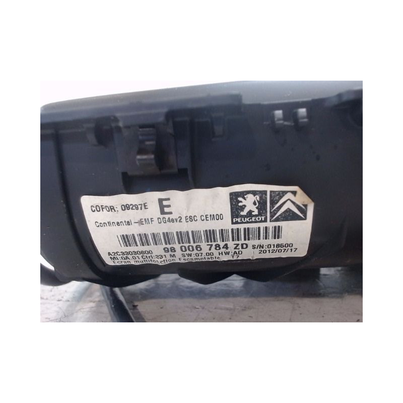 ECRAN GPS PEUGEOT 308 2011-