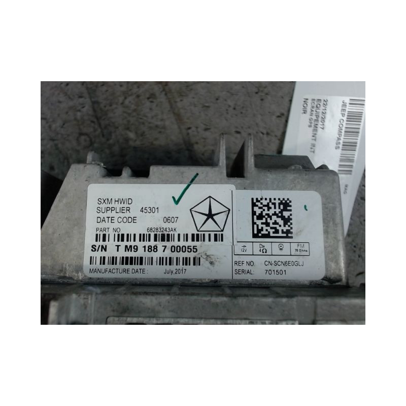 ECRAN GPS JEEP COMPASS