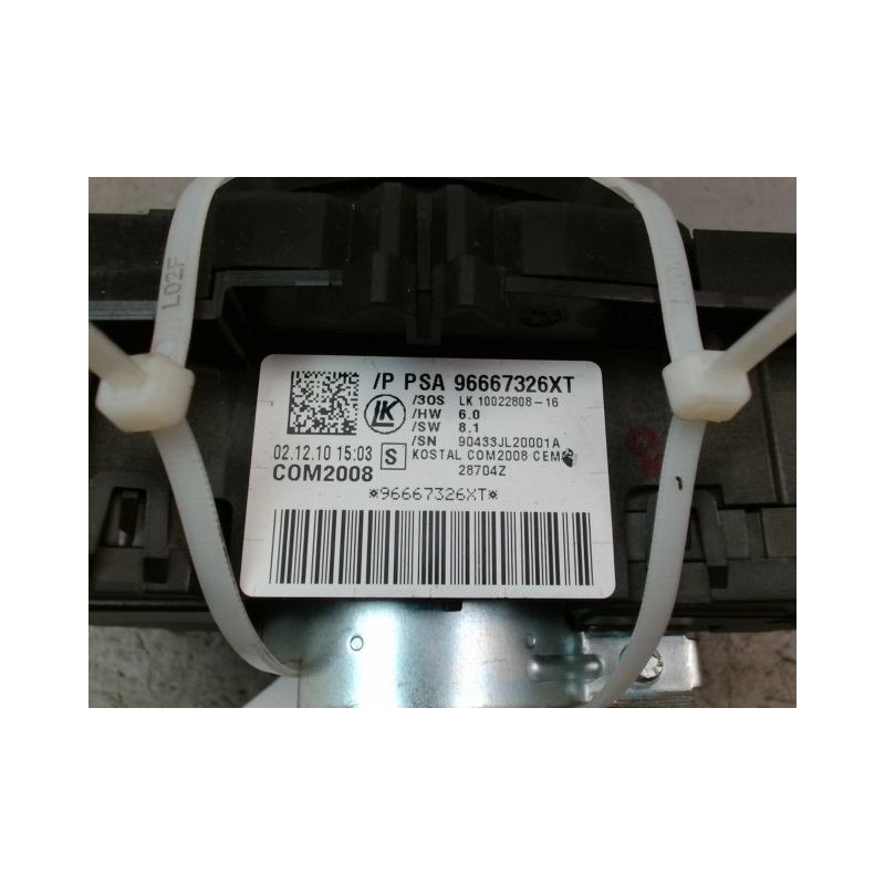 BLOC COMMODOS CITROEN DS3 Phase 1 (A55) 2009-2014