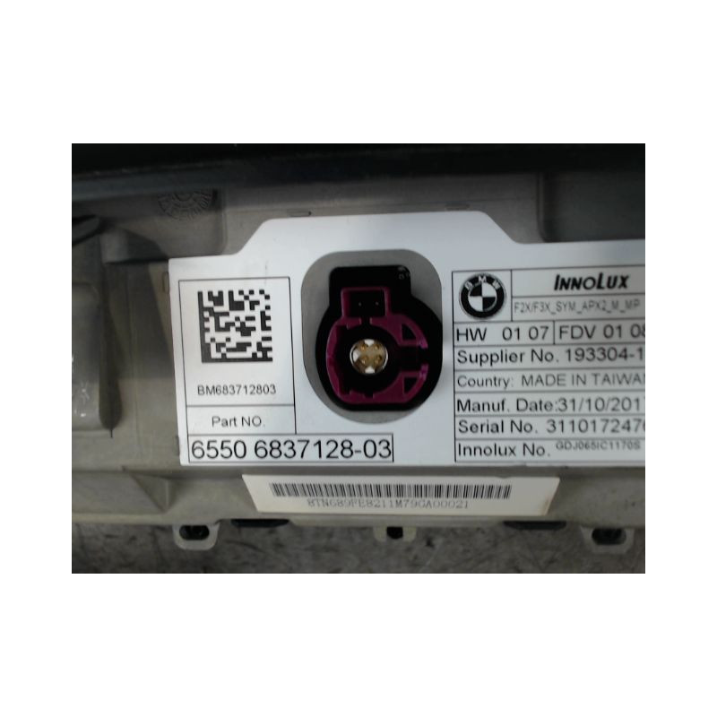 ECRAN GPS B.M.W. SERIE 4