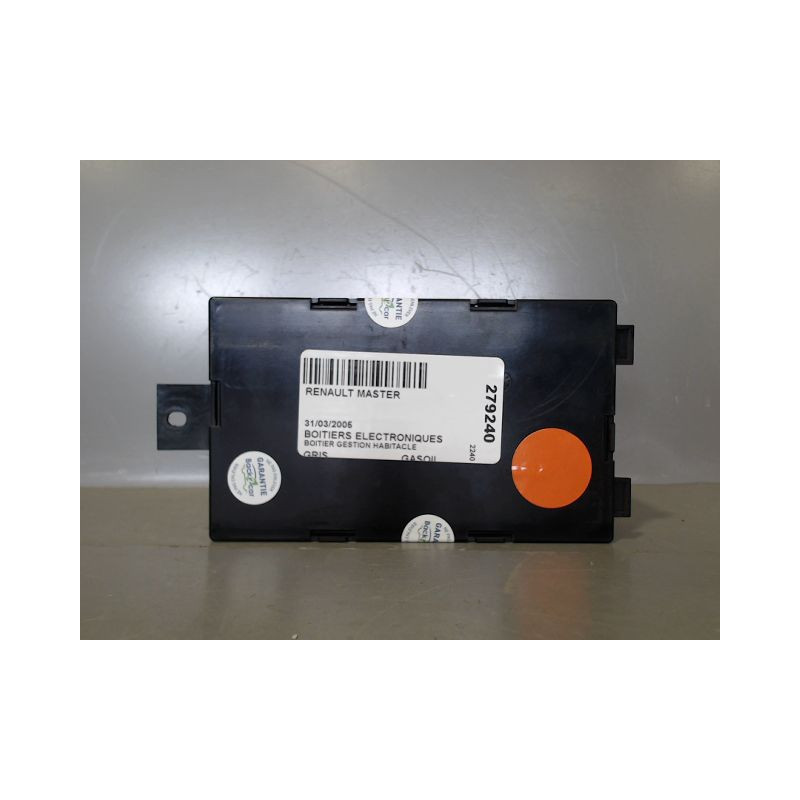 BOITIER GESTION HABITACLE RENAULT MASTER