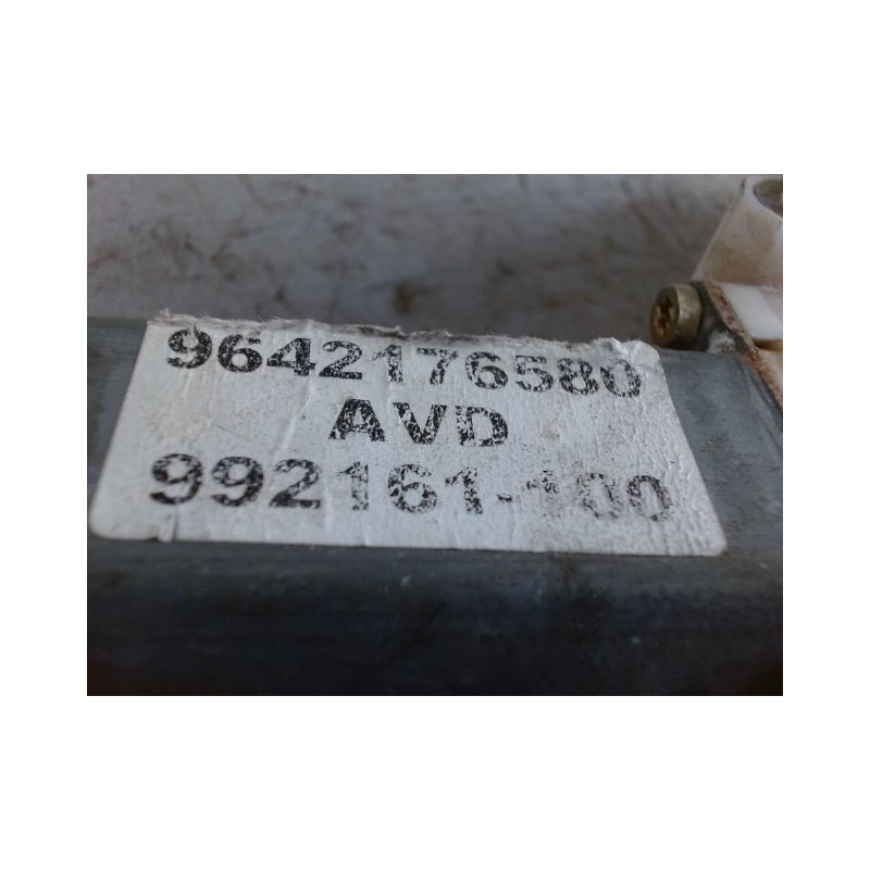 MECANISME+MOTEUR LEVE-GLACE AVANT DROIT PEUGEOT 406