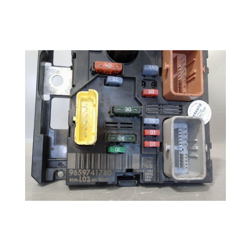 BOITE A FUSIBLES CITROEN C3 I Phase 2 2005-2010