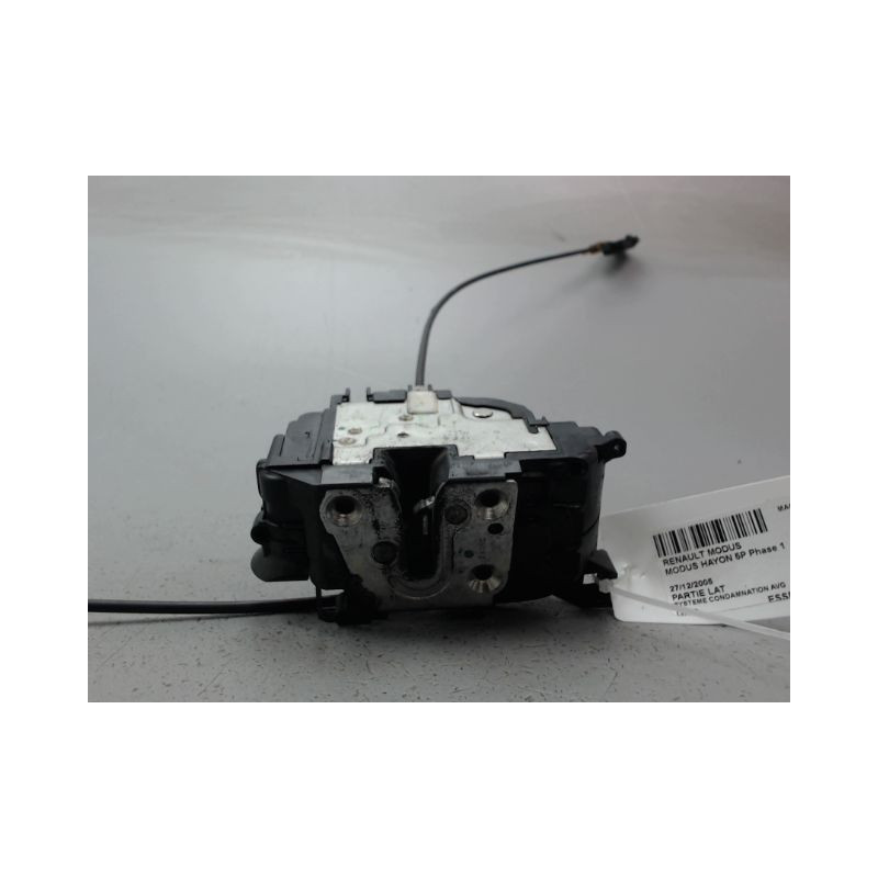SYSTEME CONDAMNATION AVANT GAUCHE RENAULT MODUS Phase 1 2004-2007