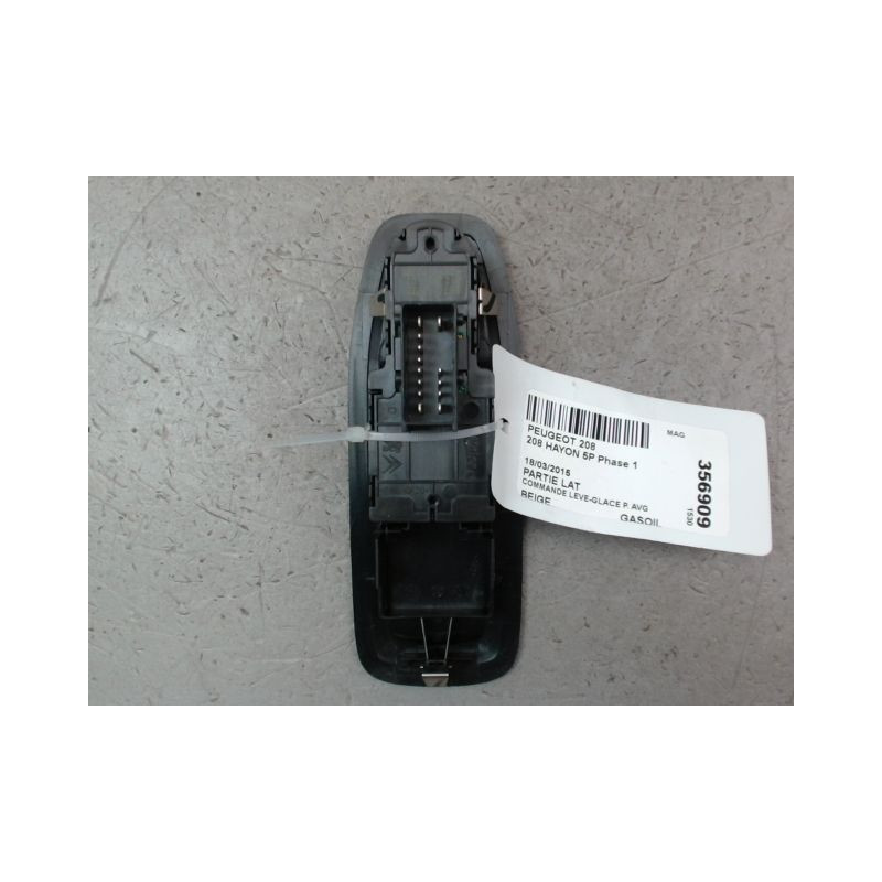 COMMANDE LEVE-GLACE PORTE AVG PEUGEOT 208 Phase 1 2012-...