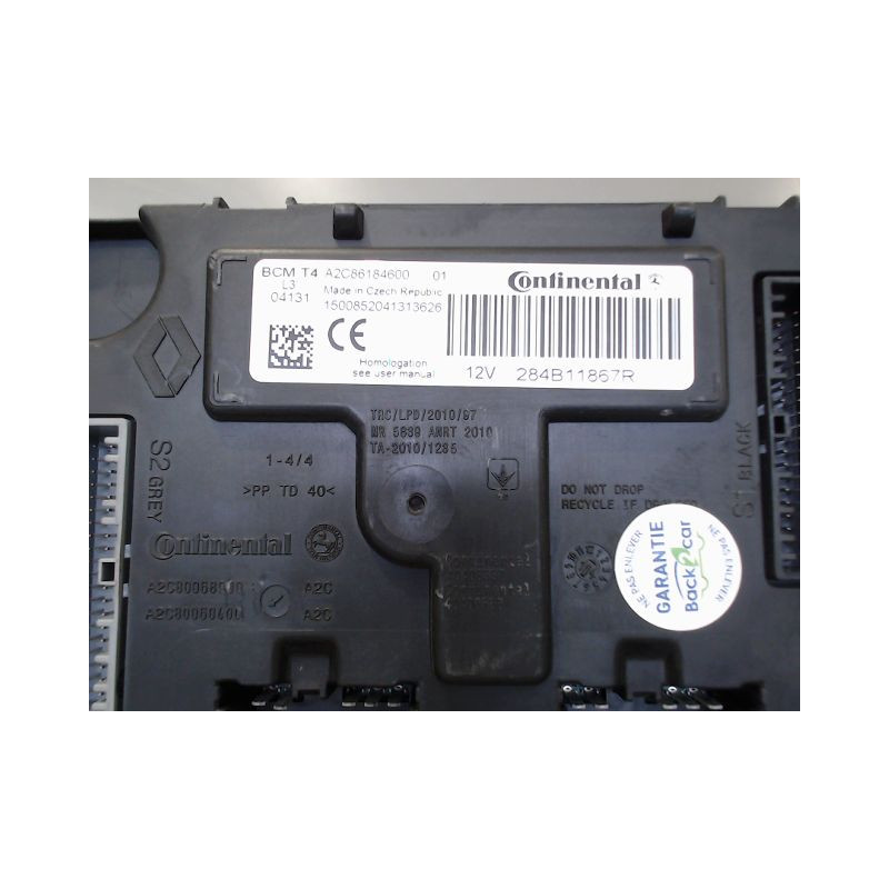 BOITIER GESTION HABITACLE RENAULT CLIO