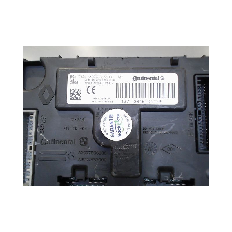 BOITIER GESTION HABITACLE RENAULT CLIO