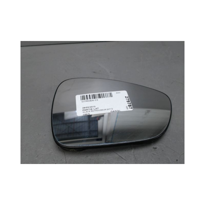 GLACE RETROVISEUR EXT D CITROEN C3