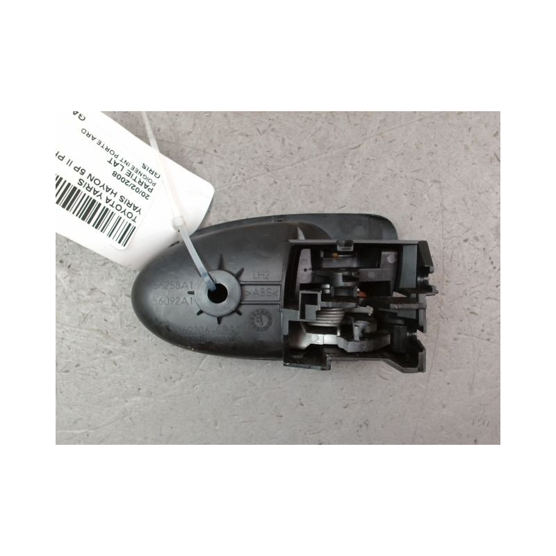 POIGNEE INTERIEURE PORTE ARRIERE DROIT TOYOTA YARIS II Phase 1 2005-2009