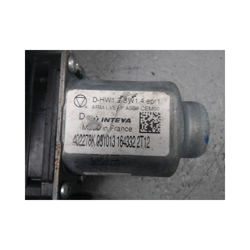 MECANISME+MOTEUR LEVE-GLACE ARRIERE DROIT CITROEN C4 2010-