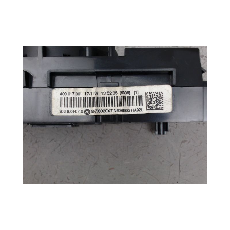 COMMANDE DE CHAUFFAGE PEUGEOT 3008