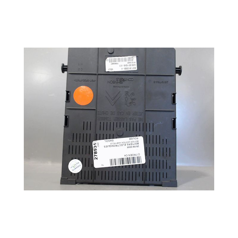 BOITIER GESTION HABITACLE CITROEN C4
