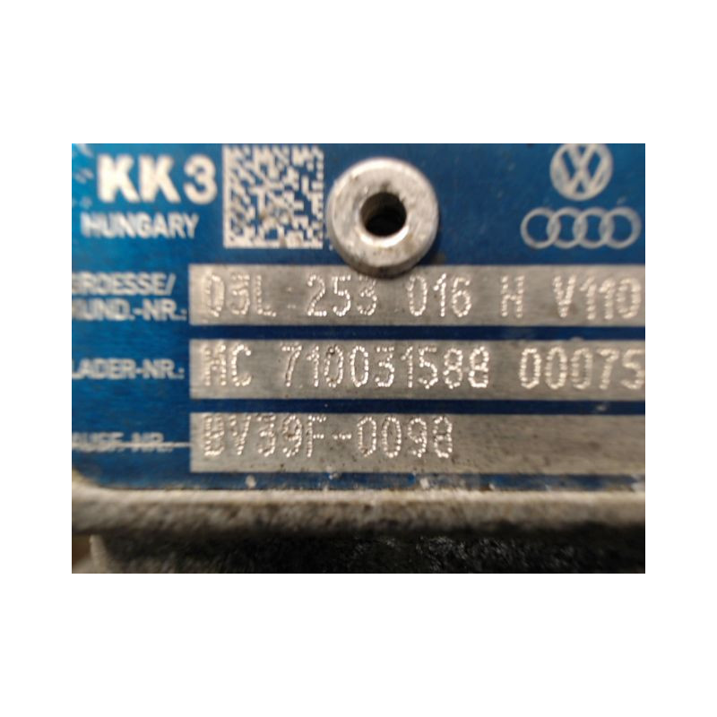 MOTEUR DIESEL VOLKSWAGEN POLO 1.6 TDI