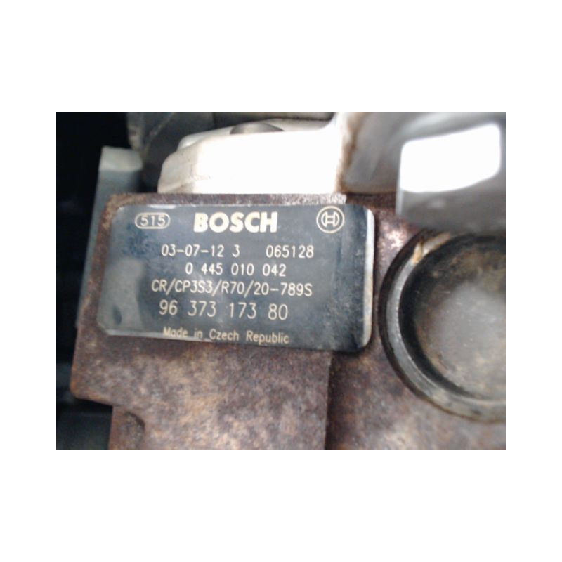 MOTEUR DIESEL PEUGEOT 206 1.4 HDi eco 70