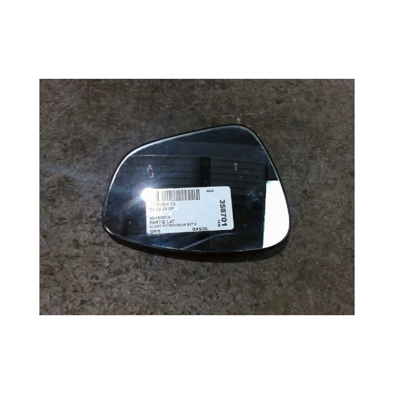 GLACE RETROVISEUR EXT D CITROEN C4 2010-