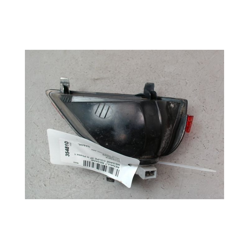 FEU DE PARE-CHOC ARRIERE GAUCHE RENAULT MEGANE COUPE III Phase 1 2008-2012