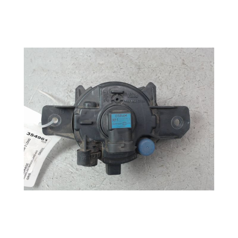 PHARE ANTIBROUILLARD AVANT DROIT NISSAN QASHQAI +2 I Phase 2 LONG 2010-2014