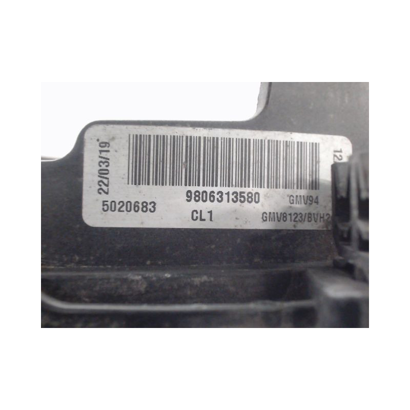MOTEUR VENTILATEUR RADIATEUR PEUGEOT 308