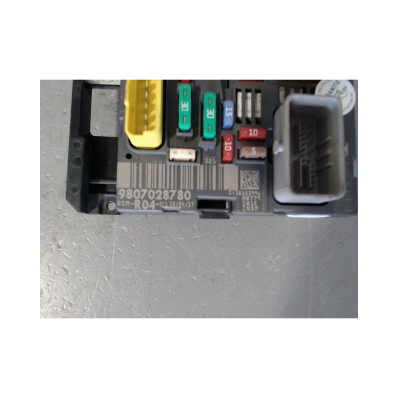 BOITE A FUSIBLES CITROEN BERLINGO FG II Phase 2 (B9) 2012-2015
