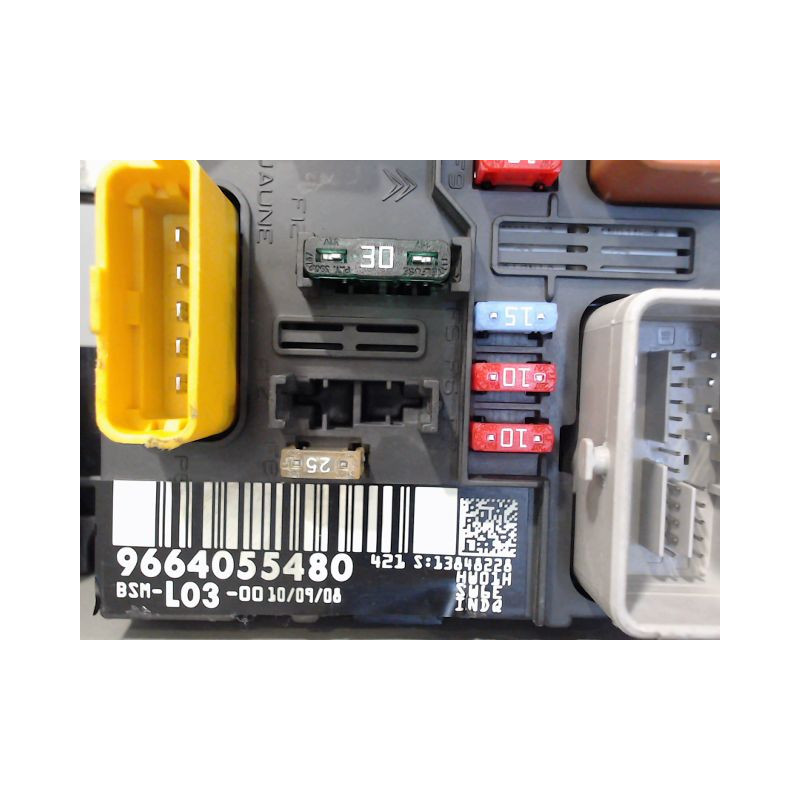 BOITE A FUSIBLES CITROEN C3 2005-