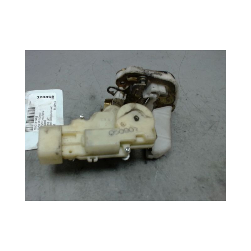 SYSTEME CONDAMNATION ARRIERE DROIT TOYOTA YARIS 2003-