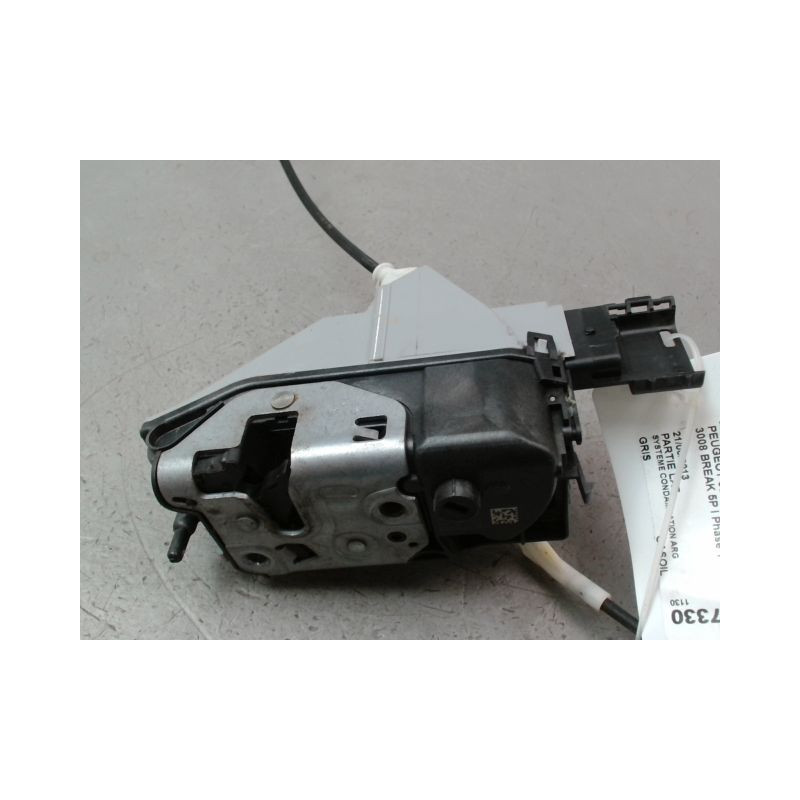 SYSTEME CONDAMNATION ARRIERE GAUCHE PEUGEOT 3008 BREAK I Phase 1 2009-2013