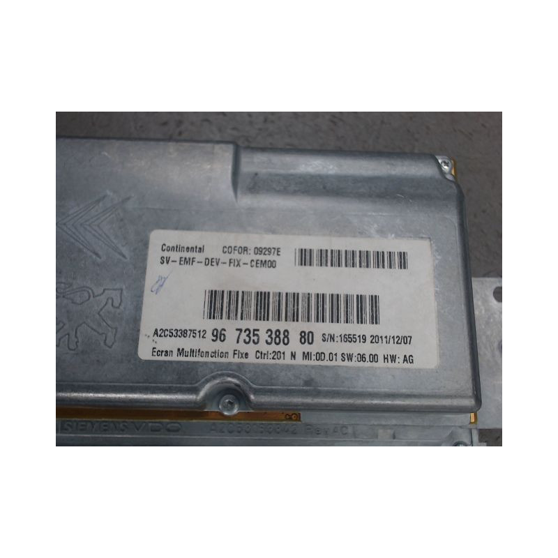 ECRAN GPS CITROEN DS3